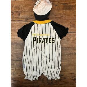 Mighty Mac baby toddler 18m 18 months Pittsburgh pirates baseball costume
